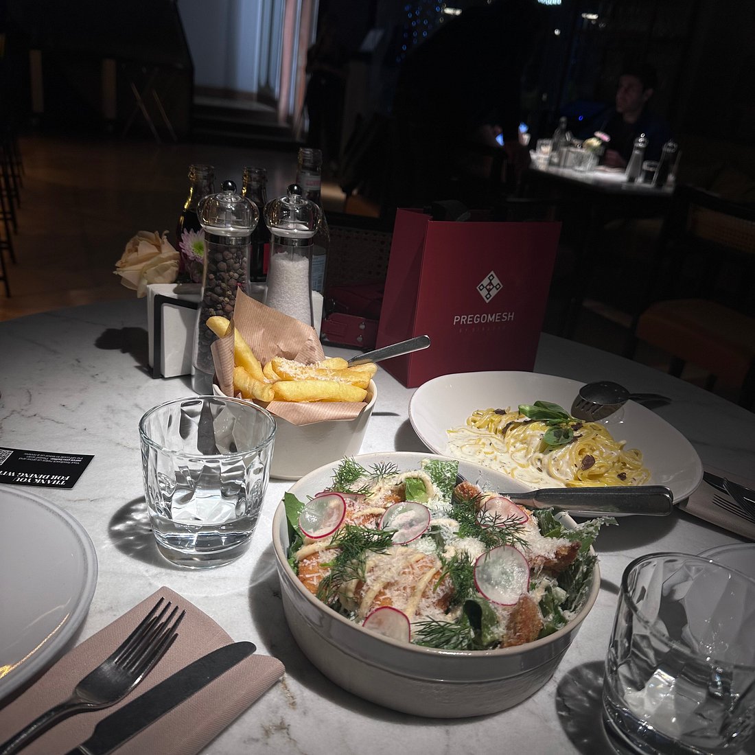 Signature dishes at Corpous Gastrobar in Yerevan