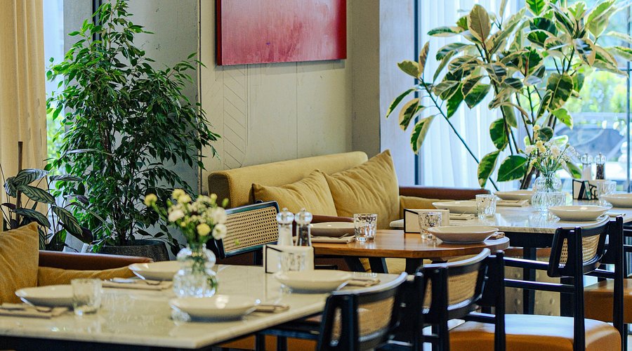 Corpous Gastrobar modern interior on Northern Avenue in Yerevan