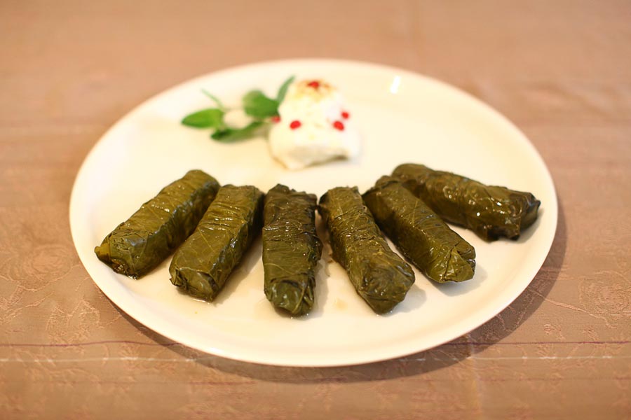 Դոլմայի ափսե Dolmama ռեստորանում